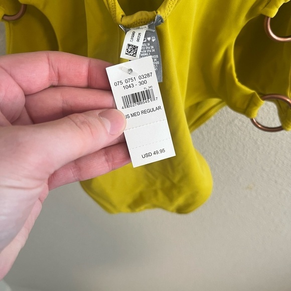 Aerie Yellow One-Piece Swimsuit - Picture 5 of 6